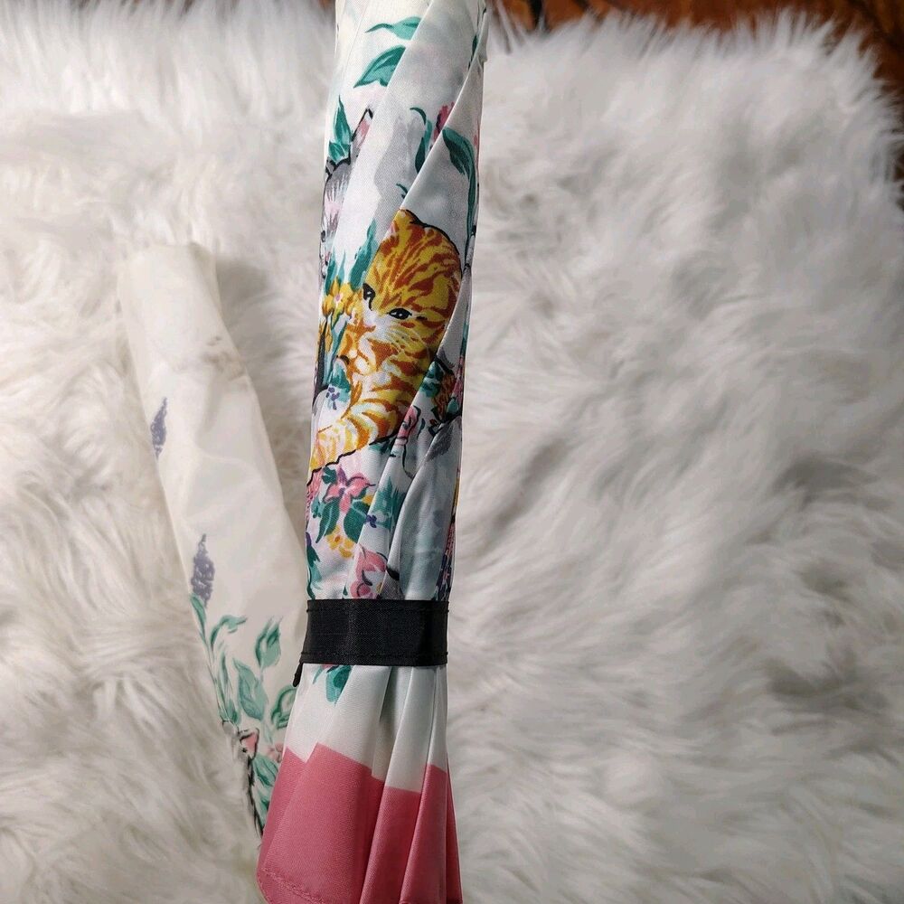 VTG Cat Enchanted Garden Umbrella Avon - Picture 4 of 9